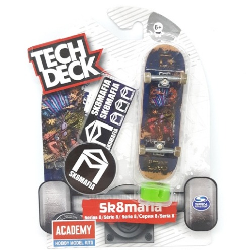 [Tech deck] TD-96S021 텍덱 핑거보드 와이드(30mm) 세트 SK9MAFIA(Jim CAO) / Tech deck fingerboard 96mm set