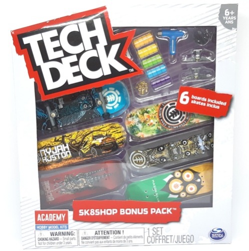 [Tech deck] TD-SIX004 텍덱 핑거보드 보너스 SK8 샵 엘리먼트 / Tech deck fingerboard Bonus SK8 Shop Element