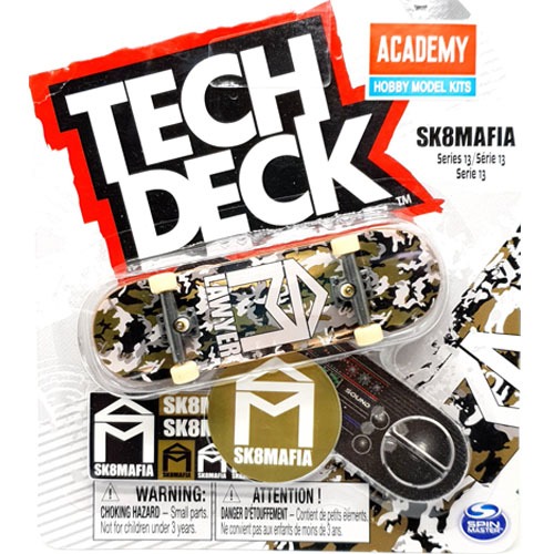 [Tech deck] TD-96S037 텍덱 핑거보드 와이드(30mm) 세트 SK8MAFIA(Lawyer) / Tech deck fingerboard 96mm set