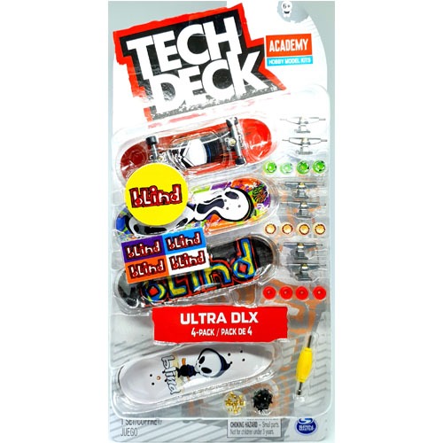 [Tech deck] TD-FO010 텍덱 핑거보드 4팩 멀티팩 Blind / Tech deck fingerboard 4 Pack Multipack Blind