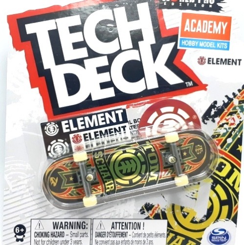 [Tech deck] TD-96S043 텍덱 핑거보드 와이드(30mm) 세트 ELEMENT(Tom Schaar) / Tech deck fingerboard 96mm set