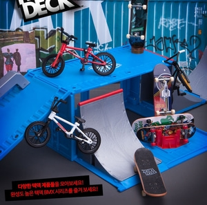 [Tech Deck] 텍덱 트랜스포밍 스케이트 컨테이너 Transforming Skate Container / Techdeck BMX 기물, 핑거보드 기물
