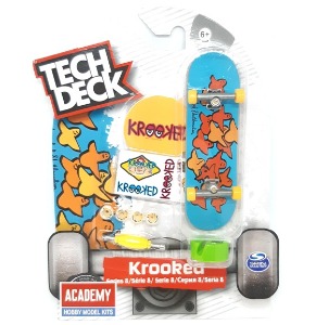 [Tech deck] TD-96S017 텍덱 핑거보드 와이드(30mm) 세트 Krooked / Tech deck fingerboard 96mm set