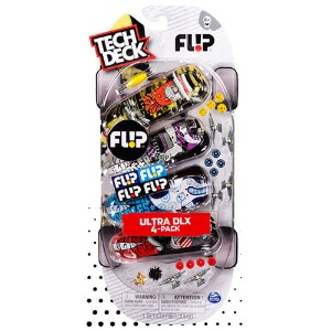 [Tech deck] TD-FO008 텍덱 핑거보드 4팩 멀티팩 Flip / Tech deck fingerboard 4 Pack Multipack Flip