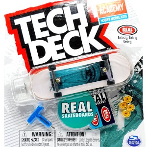 [Tech deck] TD-96S036 텍덱 핑거보드 와이드(30mm) 세트 REAL(Tears) / Tech deck fingerboard 96mm set