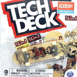 [Tech deck] TD-96S041 텍덱 핑거보드 와이드(30mm) 세트 Blind(Skull) / Tech deck fingerboard 96mm set