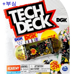 [Tech deck] TD-96S067 텍덱 핑거보드 와이드(32mm) 세트 DGK + 부싱 / Tech deck fingerboard 96mm set